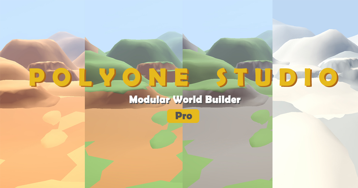 Modular World Builder - Pro | Terrain | Unity Asset Store