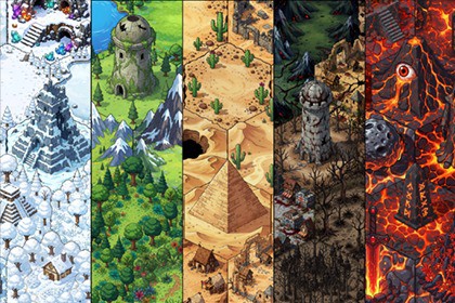 Ultimate Hex World Tiles Pack - Triple Realms Edition