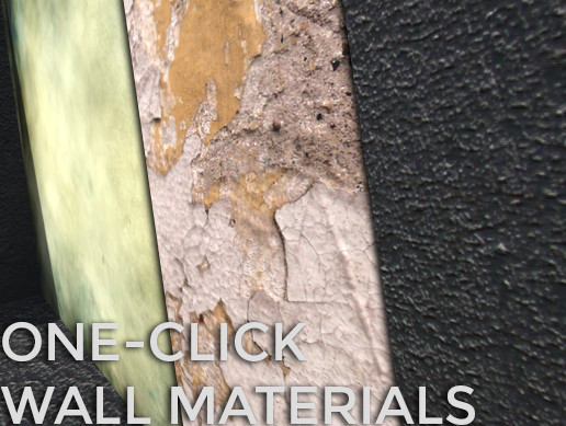 One-Click Wall Materials | 2D Textures & Materials | Unity Asset Store