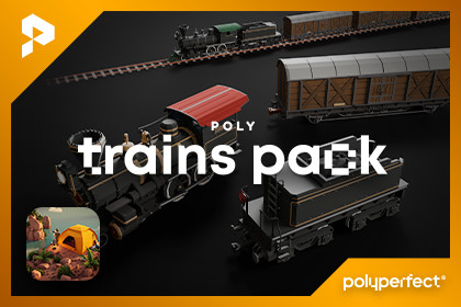 Poly Trains Pack