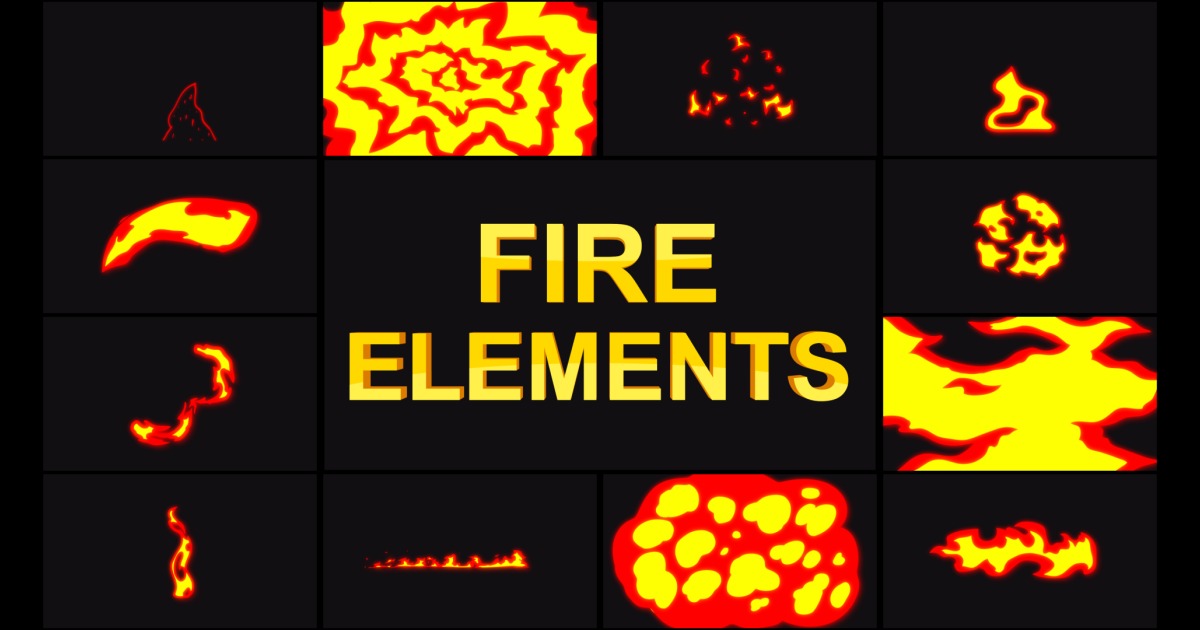 Fire Texture For Unity 2D Fire Elements | VFX | Unity Asset Store