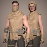 Desert Survivor Character Pack