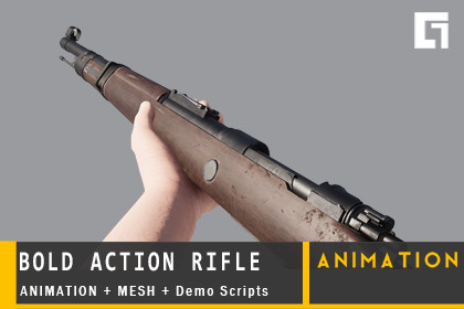 Bolt-Action Rifle — FPS Animation Pack
