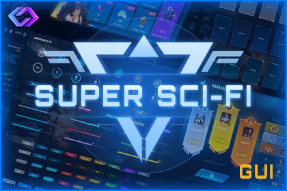 Super Sci-Fi Complete UI Pack