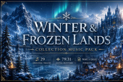 Winter & Frozen Lands Collection Music Pack