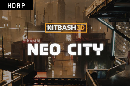 Neo City Free Sample Kit (HDRP)
