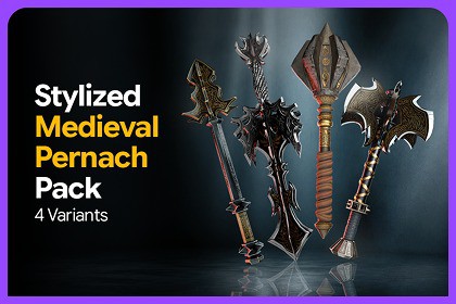 Stylized Medieval Pernach Pack