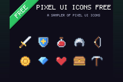 Pixel UI Icons Free
