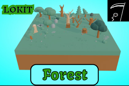 LOKIT: Tiny Forest - Low Poly Nature Pack