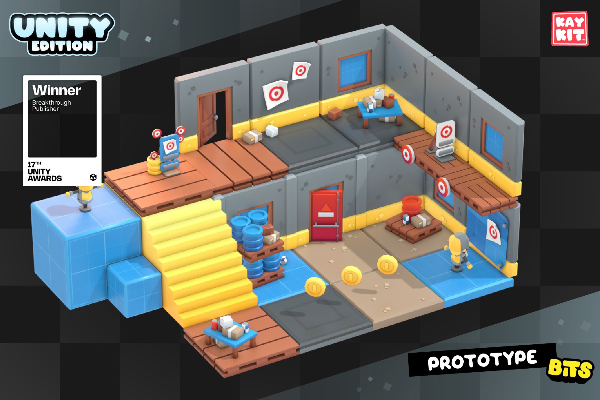 Unity Protype Modeling KayKit - Prototype Bits (for Unity) | 3D Environments | Unity Asset Store