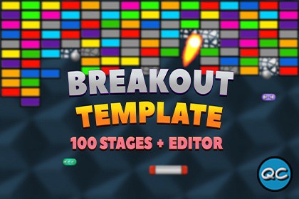 Brick Breaker / Breakout Complete Project Template