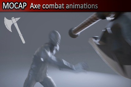 Mocap - Axe Combat Animations
