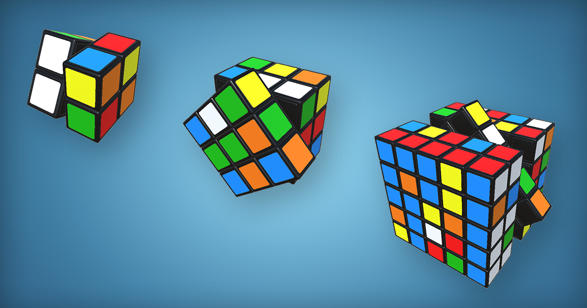 Interactive Rubik Cube (x * x * x) | Packs | Unity Asset Store