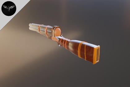 Steampunk Quad-Barreled Shotgun Pack