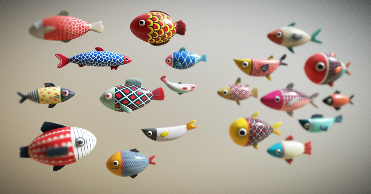 Cartoon Fish Path 1 | Characters | Unity Asset Store