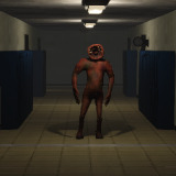 Modular Abandoned School Pack + Animated Monster Character