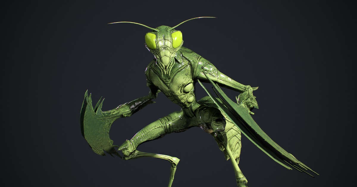 Insect Creature 2 | 3D Creatures | Unity Asset Store