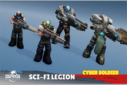 Sci-Fi Legion - Cyber Soldier