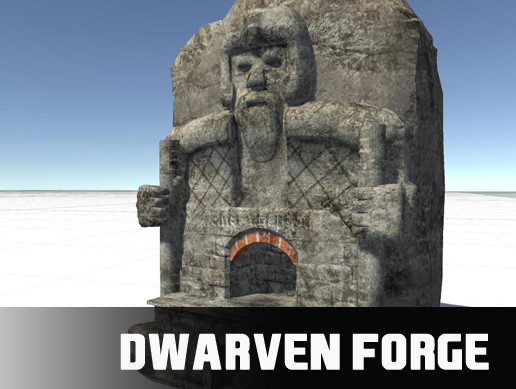 Dwarven forge | 3D Fantasy | Unity Asset Store