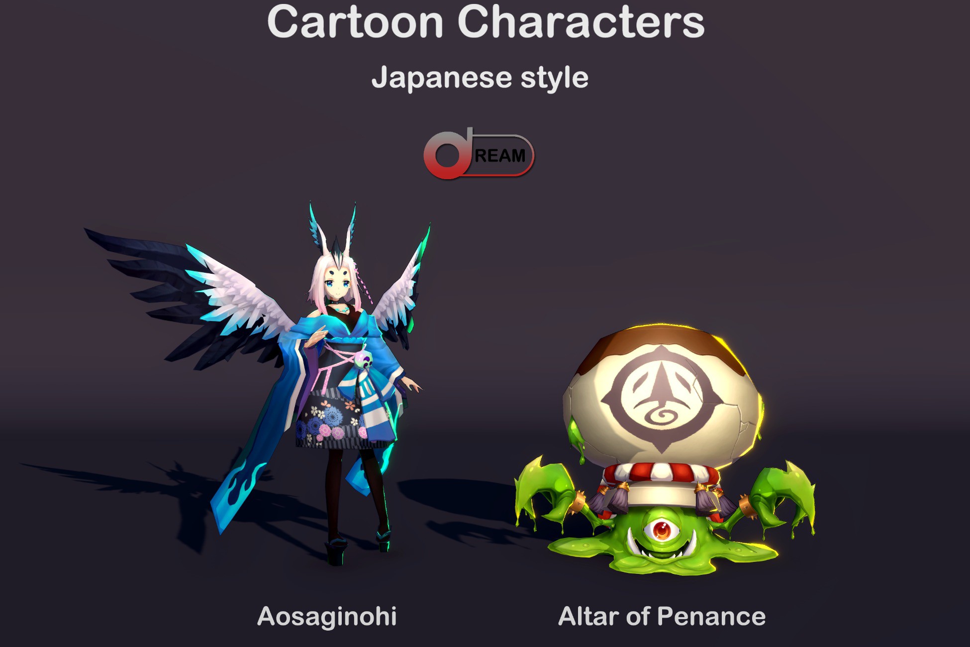 Cartoon Characters_Japanese style18 | キャラクター | Unity Asset Store