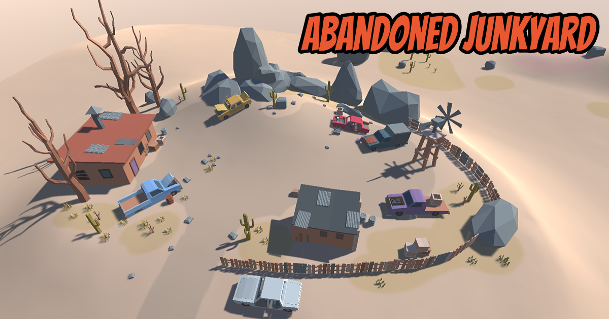 Abandoned Junkyard | 3D Landscapes | Unity Asset Store