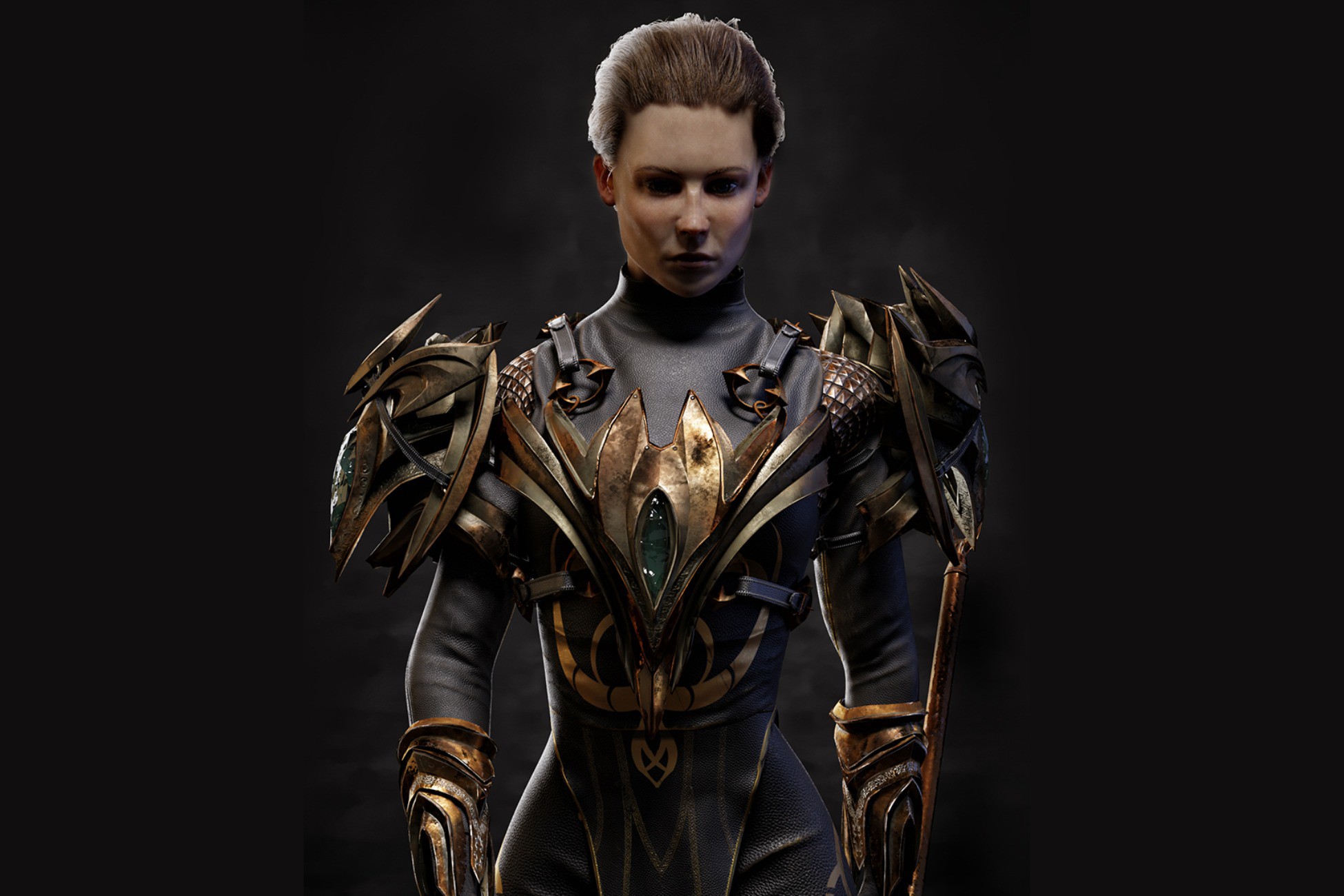 3D Woman Warrior