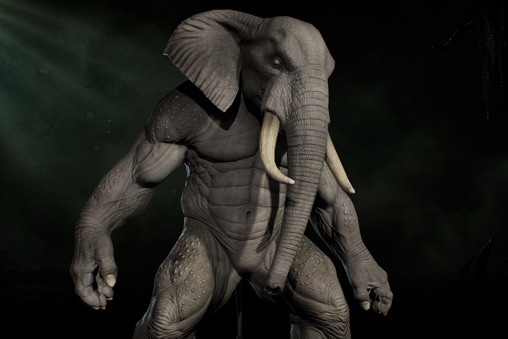 Elephant Humanoid