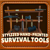 Stylized Hand Painted Survival Tools