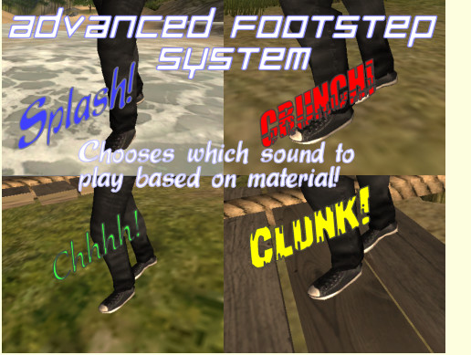 Unity Foot Step Visuals Advanced Footstep System | Audio | Unity Asset Store