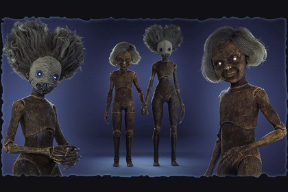 Wood mannequins