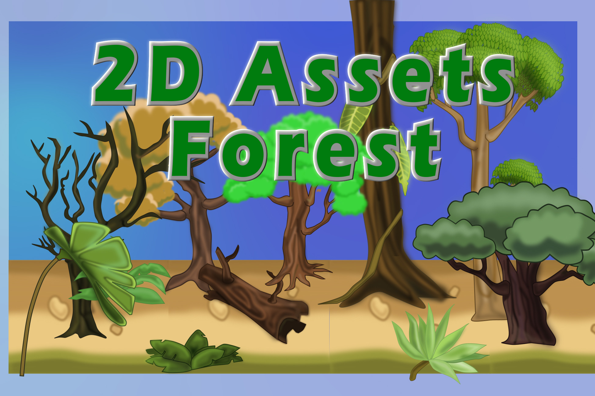 Unity Forest Asset 2D Assets - Forest | 2D Environments | Unity Asset Store