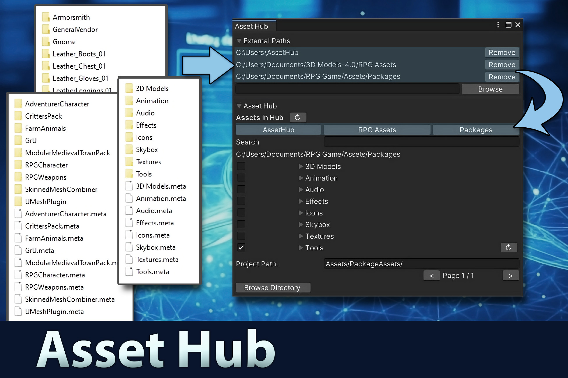 Asset Hub Stream | Integration | Unity Asset Store
