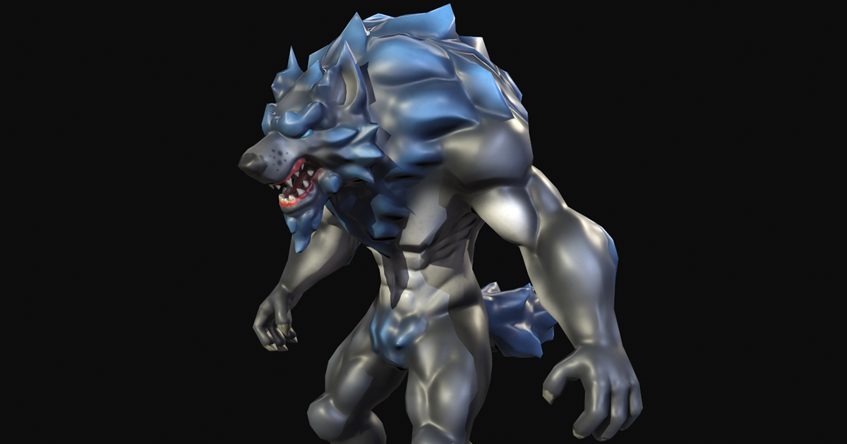 Stylized Werewolf | 캐릭터 | Unity Asset Store