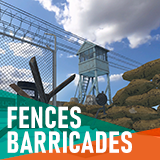 Large package of barricades - fences, fortifications and props