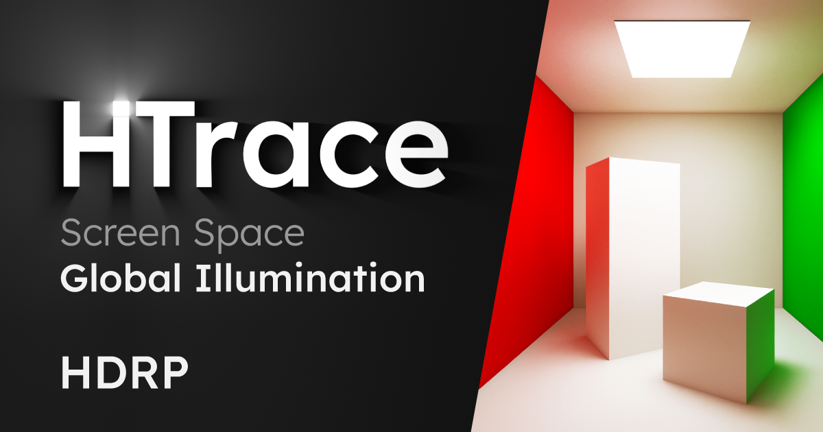 HTrace: Screen Space Global Illumination HDRP | Level Design | Unity ...