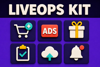 HyperCasual LiveOps Kit | Ads, IAP, Retention & Mobile Services