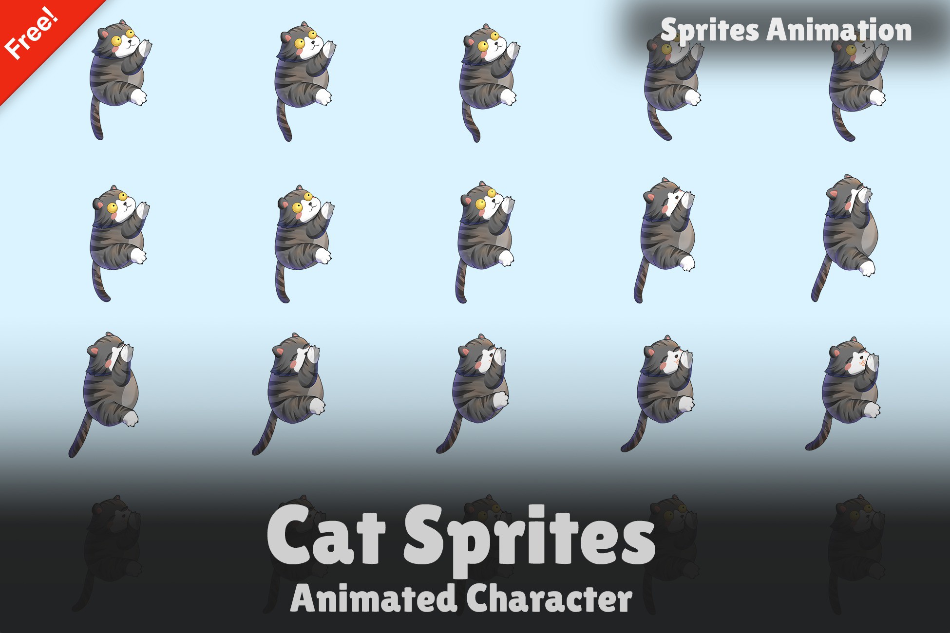 Climbing Cat | 2D Characters | Unity Asset Store