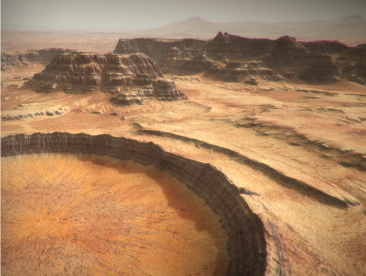 پکیج محیط یونیتی Mars Environment