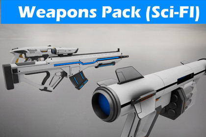 Weapons Pack (Sci-Fi)