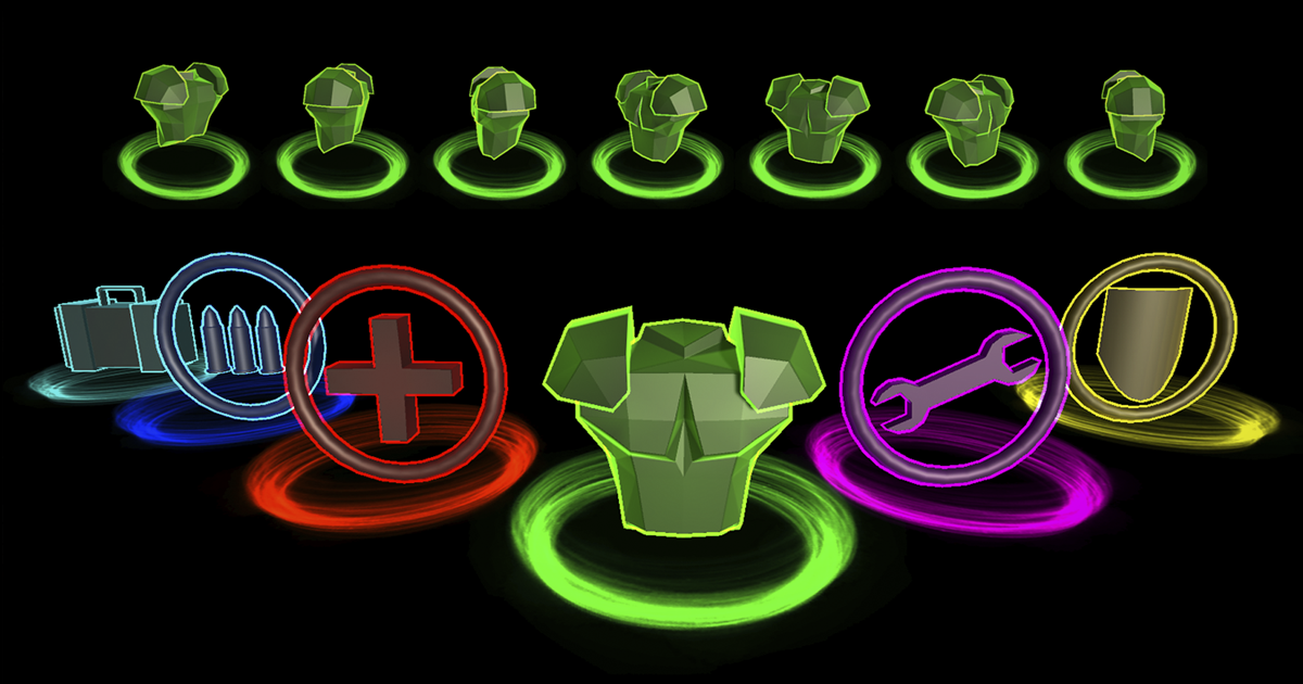 Game 3d Icons | 3D GUI | Unity Asset Store