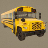 School Bus with LOD