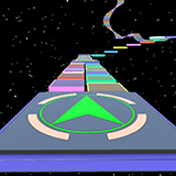 Neon Obby Parkour Tower-3D Modular Platformer Environment Pack-Mobile Optimized