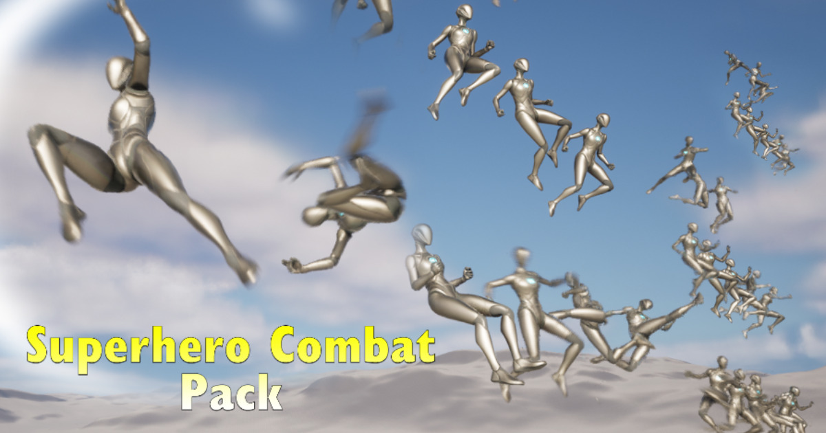 Superhero Combat Animation Pack | 3D Animations | Unity Asset Store