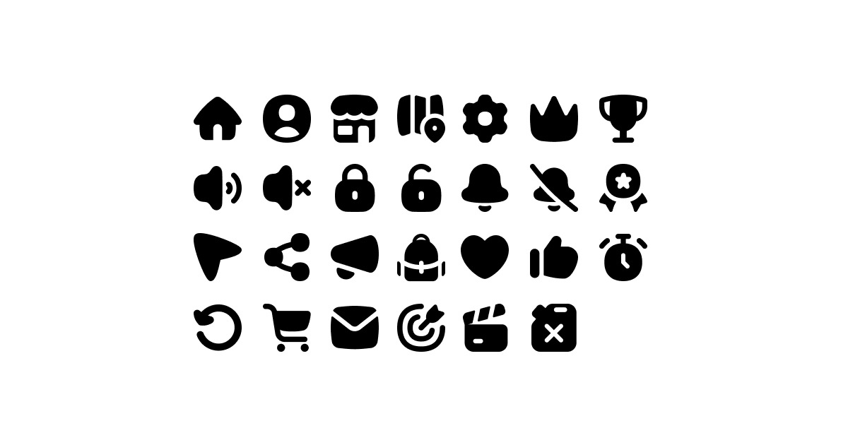 Simple UI Icons | 2D Icons | Unity Asset Store