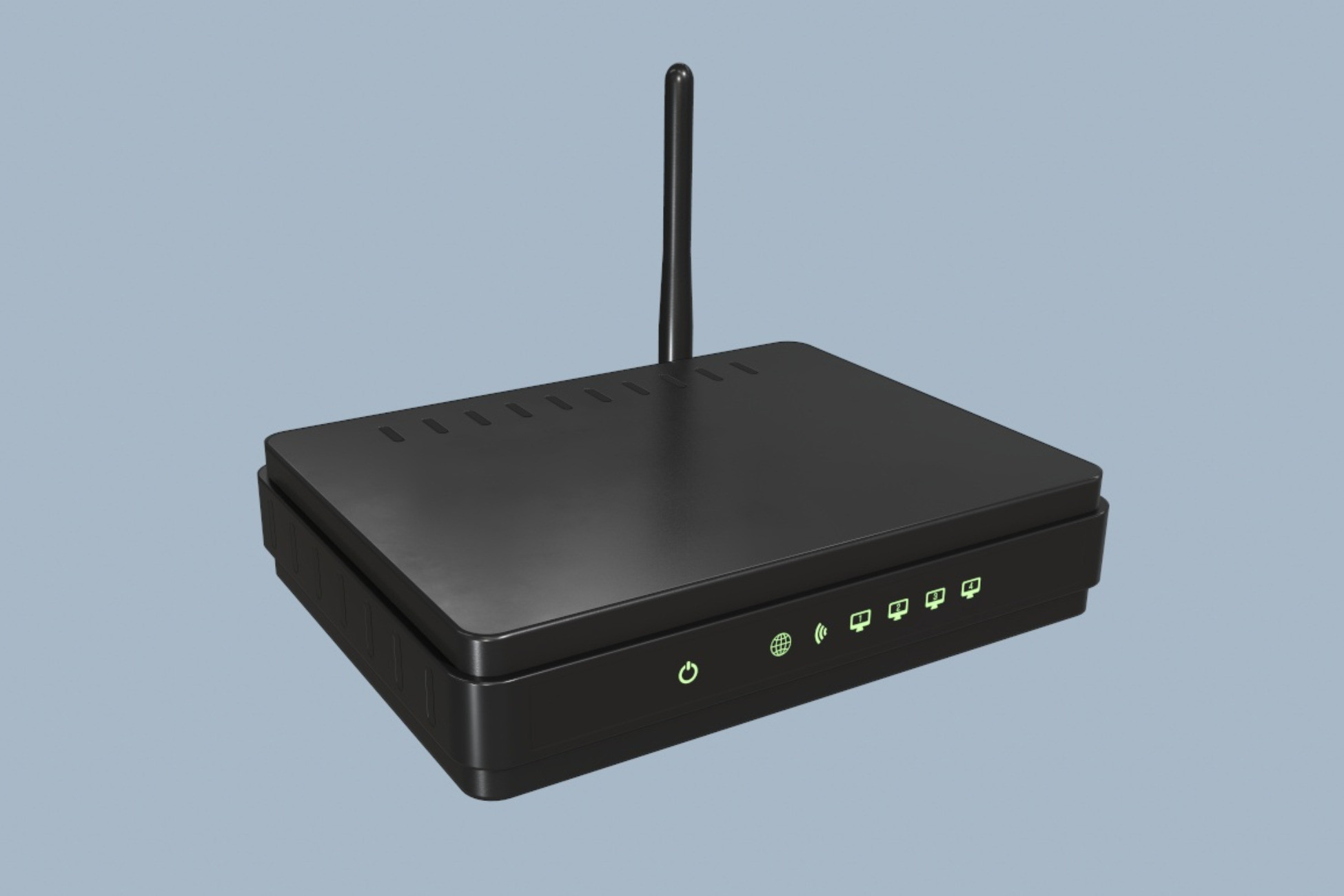 Wi-Fi Router 02 | 3D Electronics | Unity Asset Store