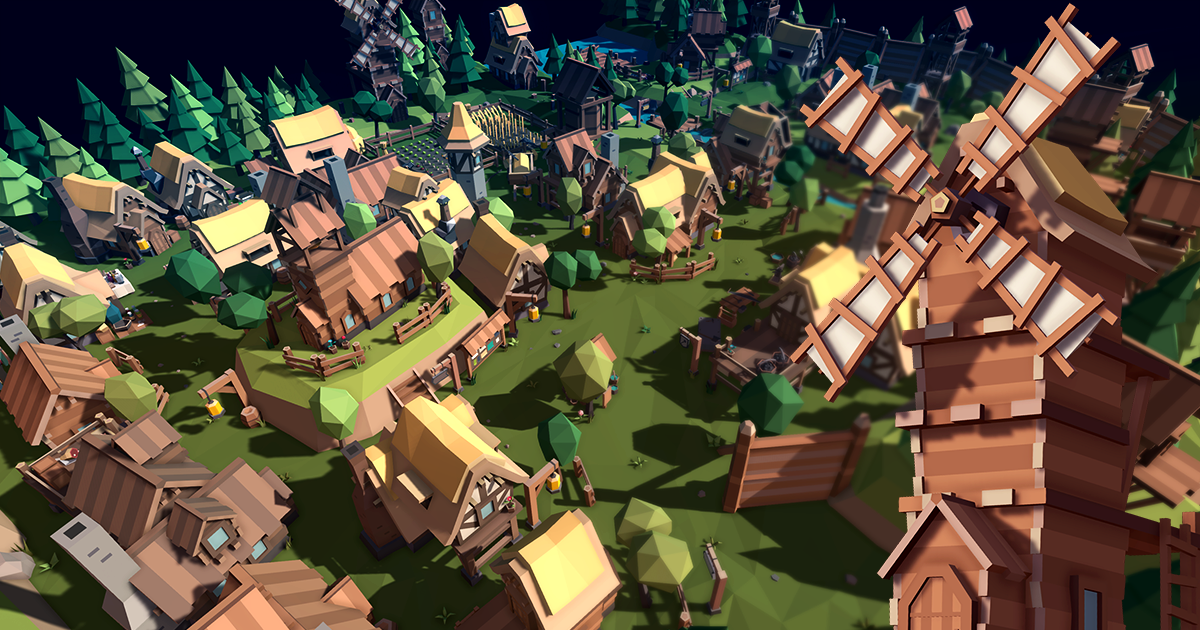 Fantasy Village Pack - Low Poly 3D Art | 3D Fantasy | Unity Asset Store