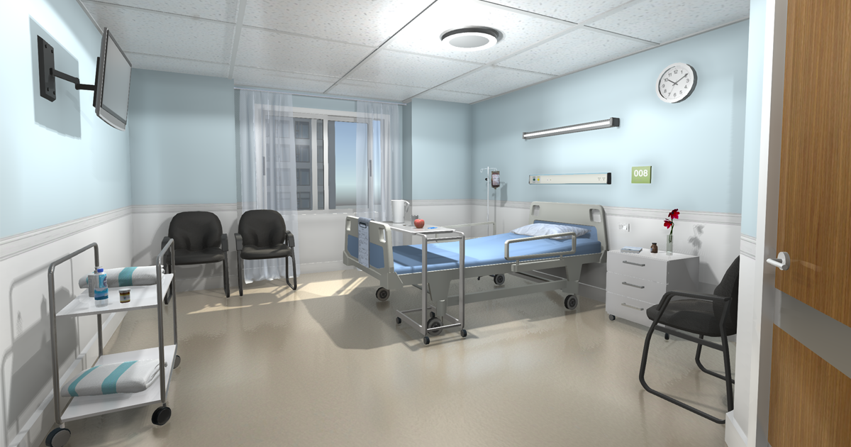 Unity Hospital Texture Hospital Room | 3D Interior | Unity Asset Store