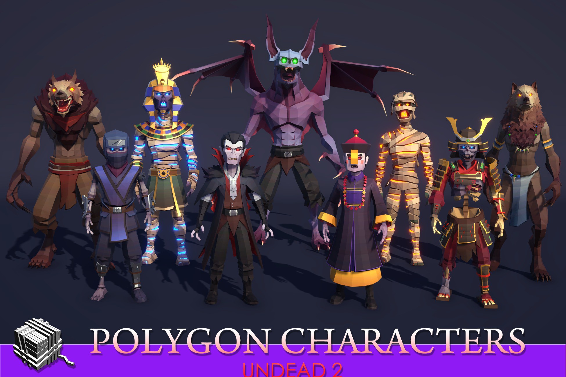 Polygon Characters_Undead2 | 캐릭터 | Unity Asset Store