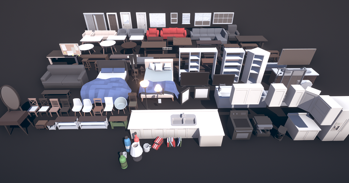 The Interior Pack | 3D Interior | Unity Asset Store
