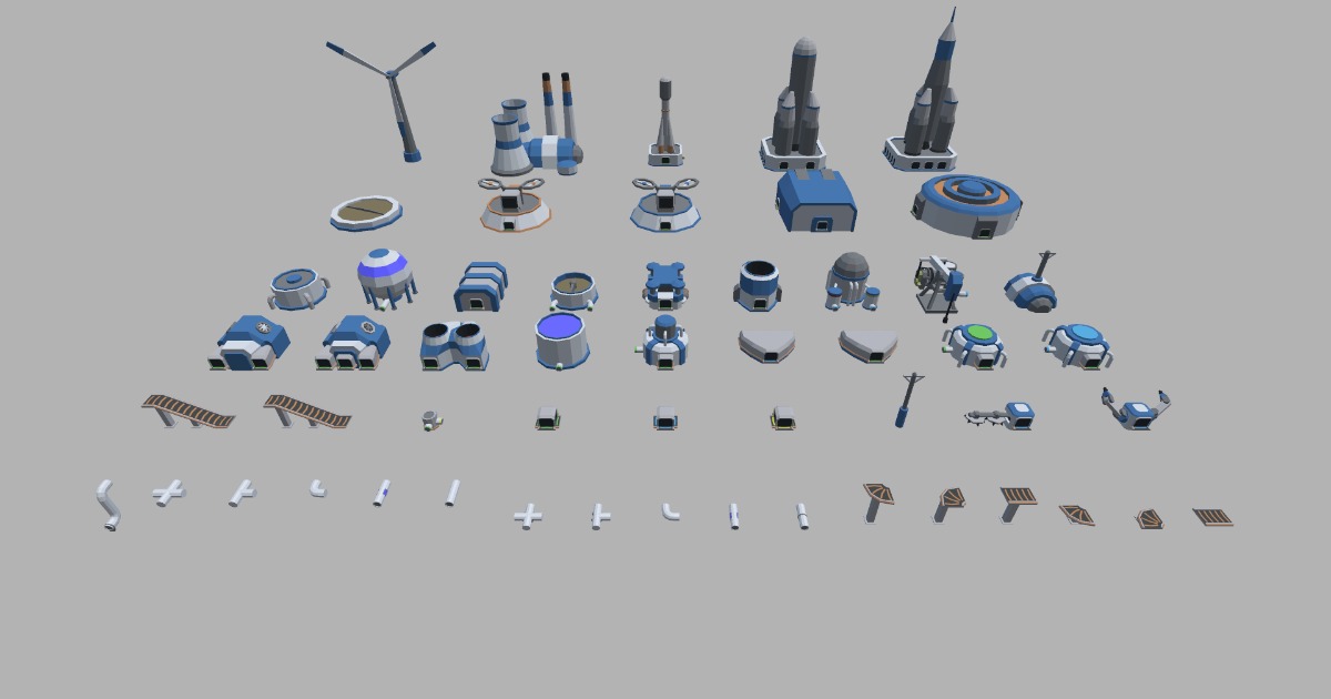 Factory Module Unity Asset Store Low Poly Factory Machines Pack | 3D Industrial | Unity Asset Store